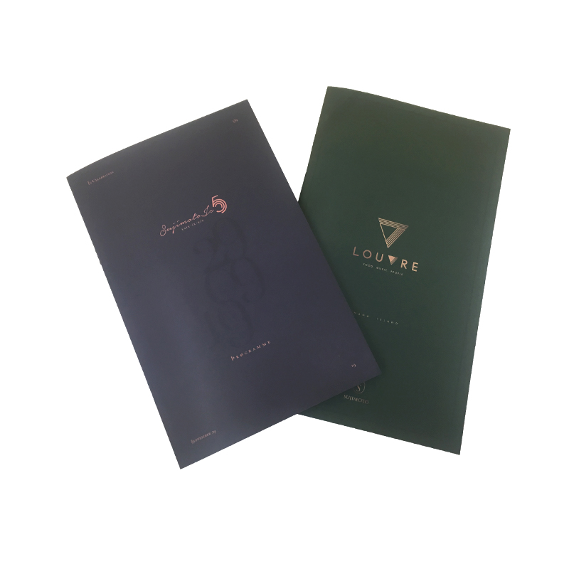 China Factory Custom Design Saddle Stitching Paper Booklet Brochures Catalog Magazine Printing