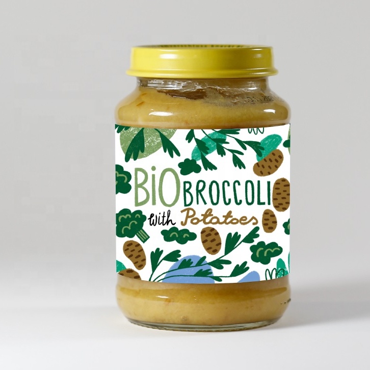 Органический брокколи с картофелем