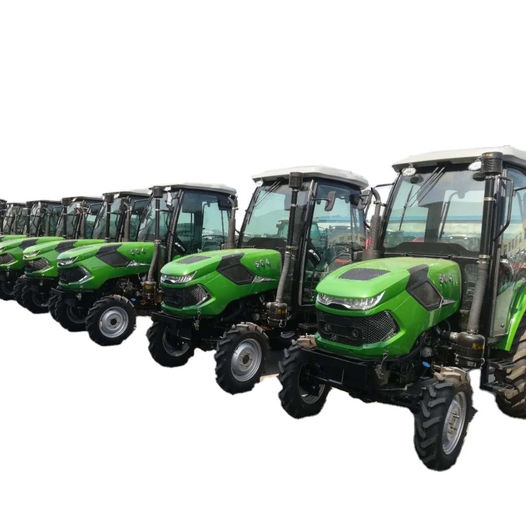 60 л.с. 4WD трактор с передним бульдозером