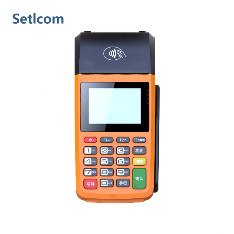 Setlcom POS машина EMV 4G/3G/2G, Wi-Fi, Ручной бесконтактный считыватель NFC карт ридер от производителя Android POS машина с принтером