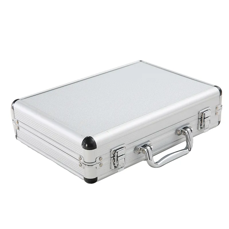 Hot selling customized size hard aluminum tool carrying case flight case portable tool storage box with OEM foam