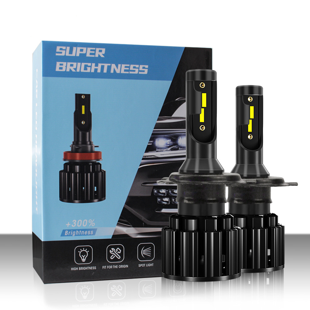 Super Bright Auto lighting system Car LED Headlight Bulb H11 H7 H4 H13 9005/HB3 9006/HB4 50W Auto LED Bulbs Headlights S8