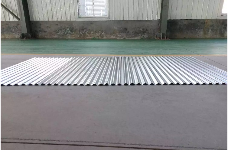 Barrel style round wave sheet roll forming machine