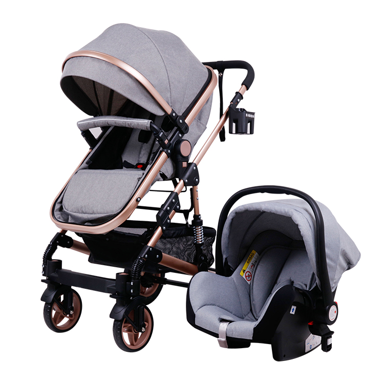 Высокое качество генеалогическое travel system класса люкс 3 в 1 детская коляска/современные детские коляски каретки