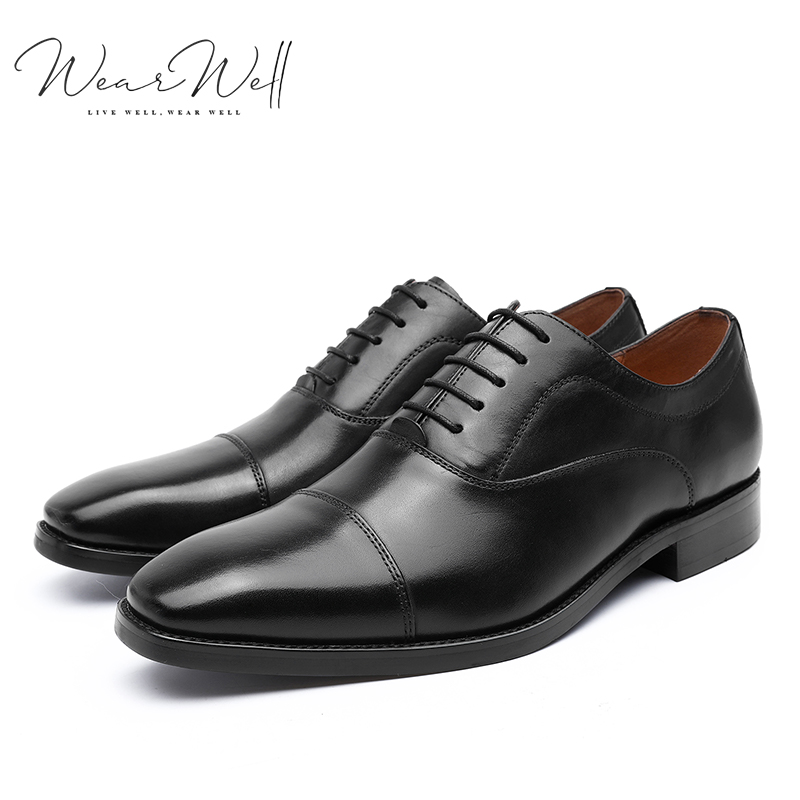 Business Men Oxford Genuine Leather Modern Casual Shoes