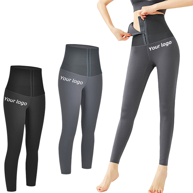 Women Slim Shapewear Shapers Weight Corset Loss Workout Seamless Yoga Pants Waist Fitness Trainer Leg Sweat Shaper Legging