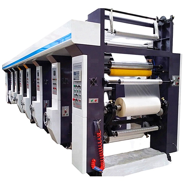High Speed China Top Eight Colors Ordinar Rotogravure printing machine / Rotogravure Printing Machine Gravure Press YAD-A1-41000