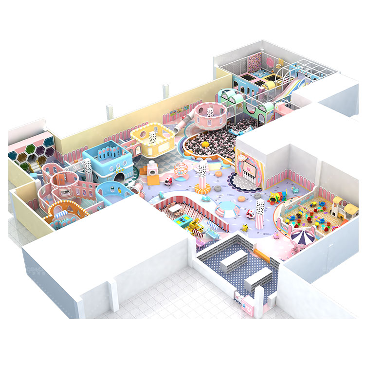 Commercial children toys playhouse softplay games equipment kids indoor playground