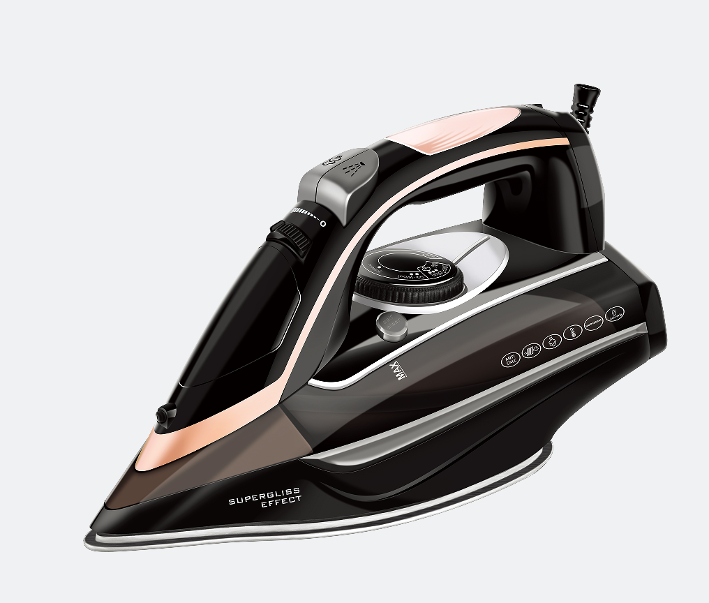 Portable 3000W Electric Iron with Steam Function for Clothes, Featuring CB Certified Stainless Steel Ceramic Plate
