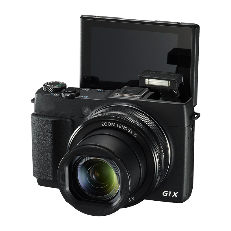 Используется G1 X Mark II g1x2 цифровые камеры с 5-кратным зумом/датчиком 1,5 дюймов и поддержкой Wi-Fi Vlog-камерой для PowerShot
