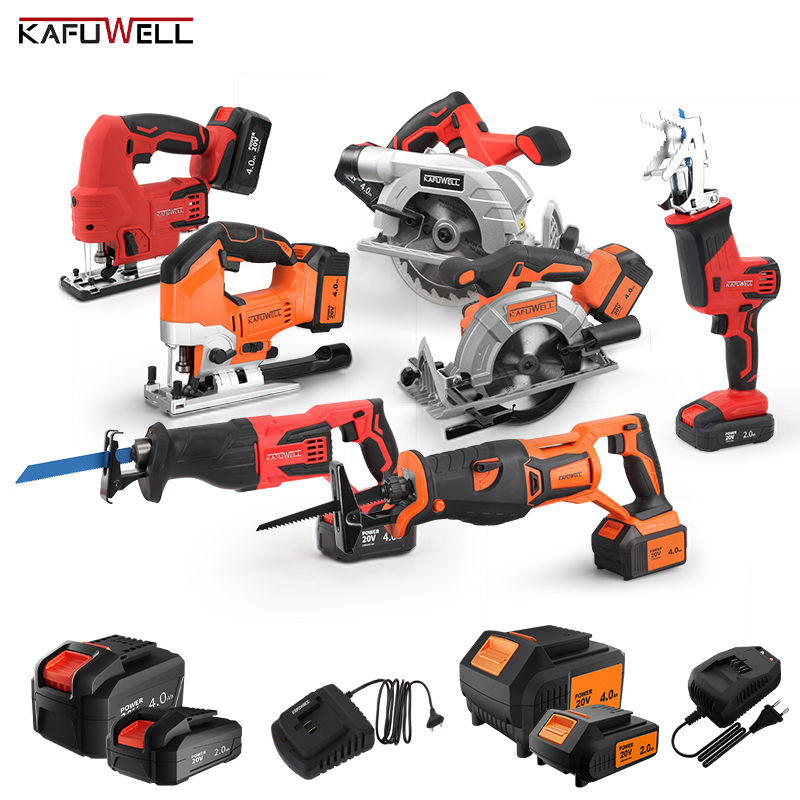 KAFUWELL PA42-45H 20V Electric Chain Saw/ Power reciprocating saw/circular saw