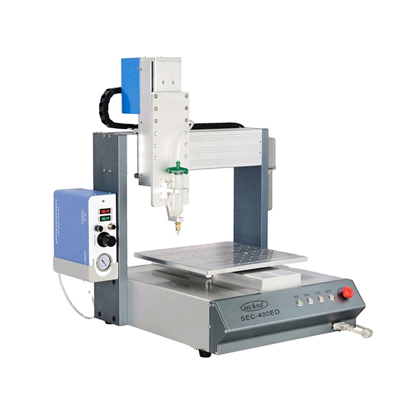 High Accurate SMT SMD Assembly Desktop Automatic Glue Doming Sticker 3 Axis Glue Dispensing Machine