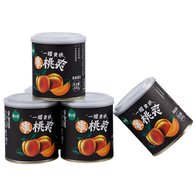 Canned Yellow Peach Slices in Syrup Cans Factory Direct dispatch