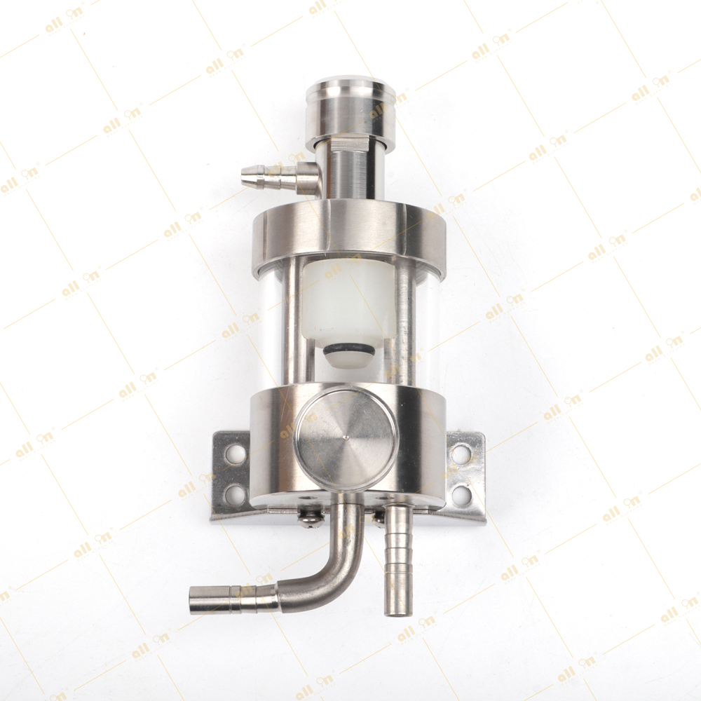 ALL IN Brewery Fermenter Tank Sample Valves Coiled Foam Stopper Defoaming 304 Stainless Steel Sanitary Pigtail Beer Defoamer