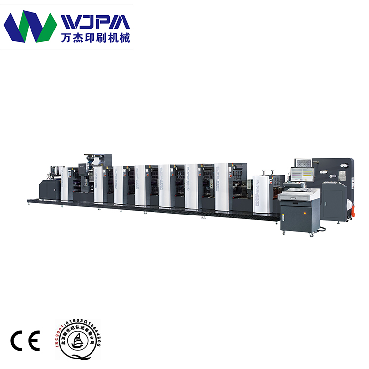 WJPS-350D/450D/560D рулон для рулона офсетной этикетки печатная машина
