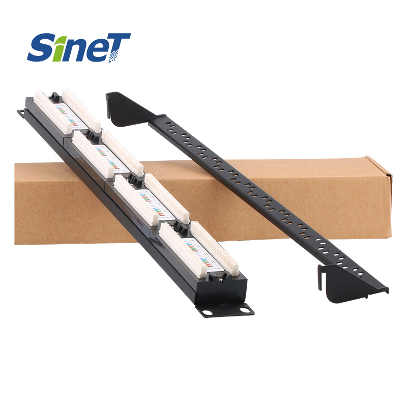 Оптовая продажа, Лучшая цена, патч-панель Cat6, стойка для монтажа Keystone Jacks 1U 24 порта 2U 48 портов 19 дюймов