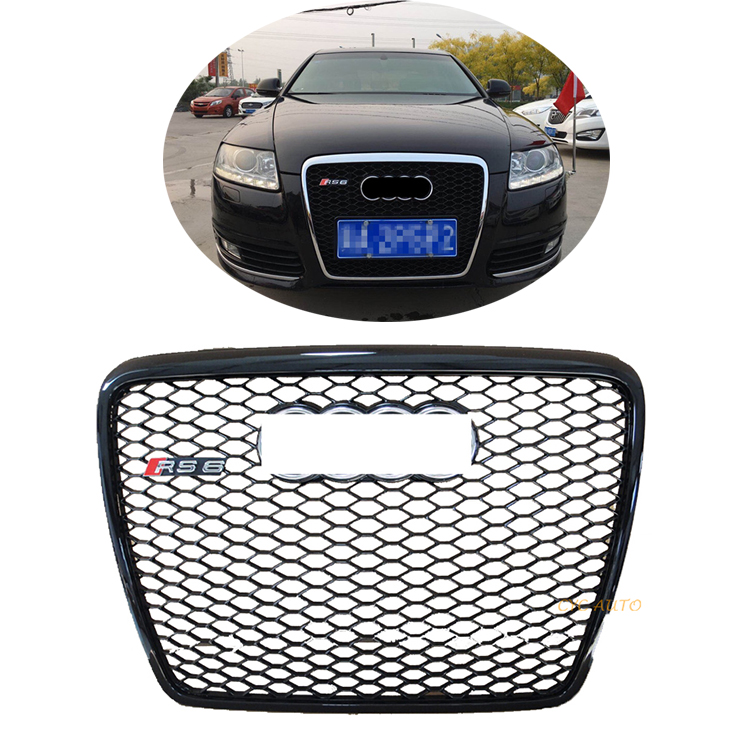 C6 RS6 решетка передний бампер решетка для Audi A6 C6 бампер 2005 2008 2010 2012