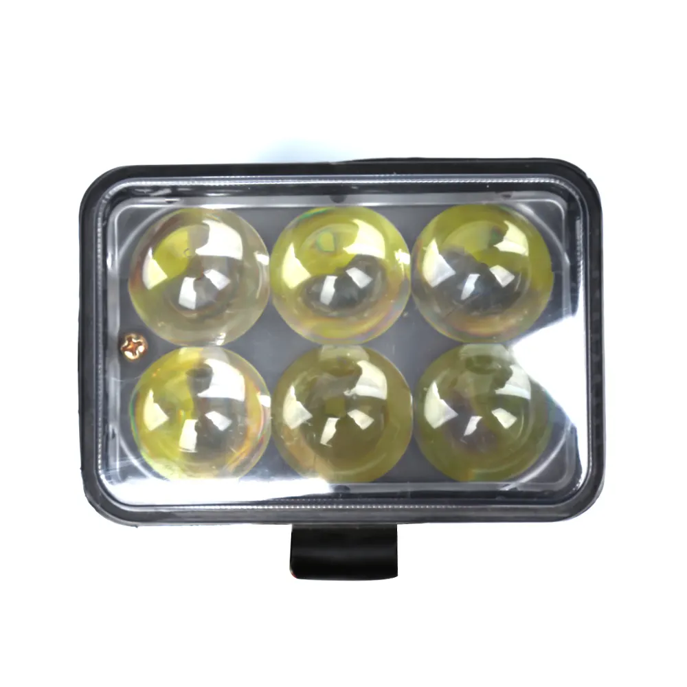 Liancheng IP68 12V 18W Spot Beam Square LED Working Light For Offroad Agricultural Engineering Vehicle And Ship