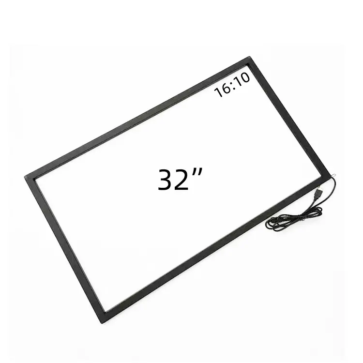 Hight quality factory direct supply 32 inch ir touch screen customized interactive screen frame