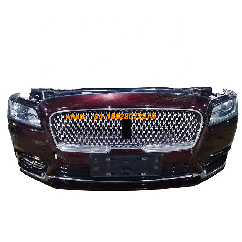 Запчасти на заказ для переднего бампера Lincoln Continental, светодиодные фары в сборе, аксессуары, передний автомобильный бампер, автозапчасти