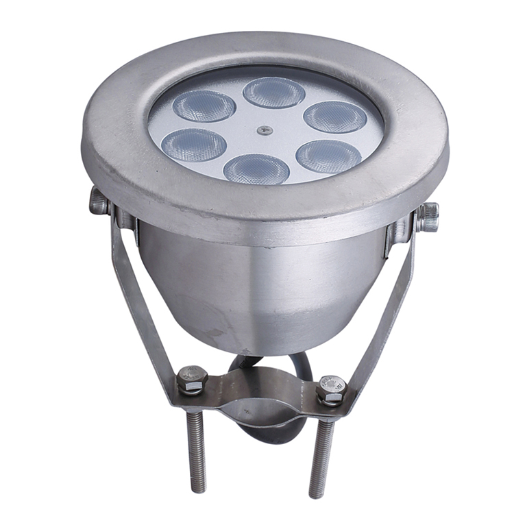 Водонепроницаемый подводный фонтан dmx512, светодиодный фонарь из нержавеющей стали, сверхъяркий, rgb, rgbw, 12 В, 3 Вт, ip68