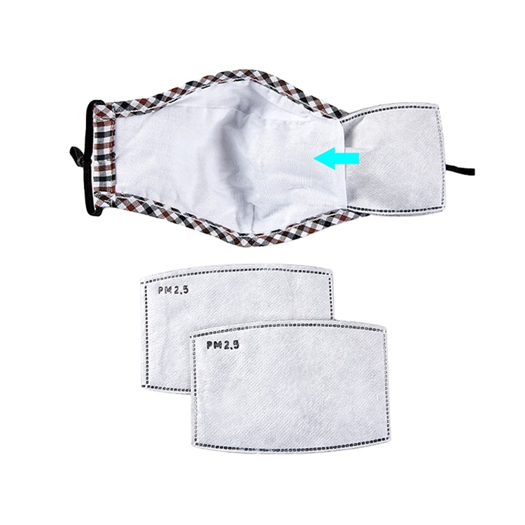 5-layer Nonwovens Anti Dust Activated Carbon Face Maskes Filter Pm 2.5 Maskes Filter For Maskes