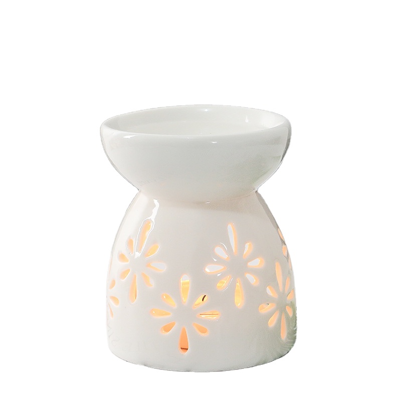 Candle, burner, Ceramic incense burner Essence stove Essential oil stove Fashion home furnishings incense burner