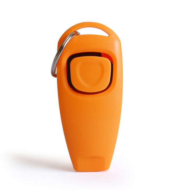 Hot Selling Pet Sound Whistle Trainer Custom I-Click Dog Trainer Clicker Ringer