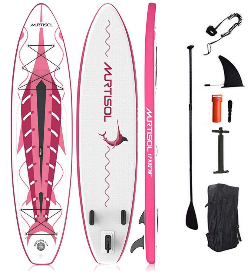 Talos whole sale water sports inflatable standup padel board customized logo 11' stand up paddle inflatable sup