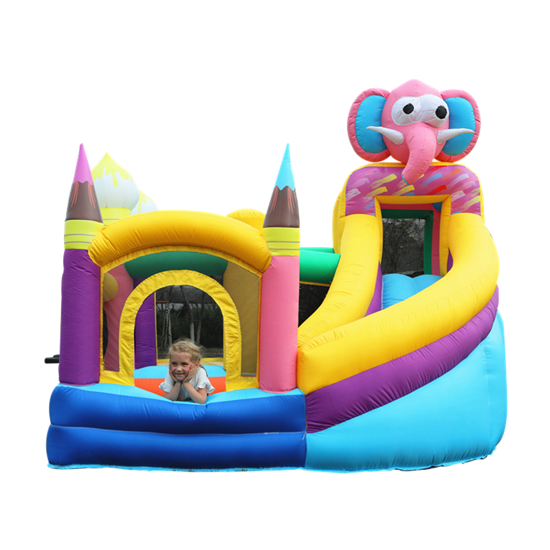 PVC Inflatable Castle Bouncer Slide Air Jumping Bounce House Bouncy Castle Obstacle Course for kids