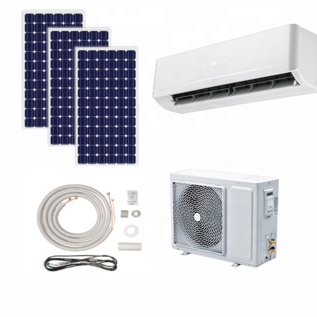 Кондиционер на солнечной батарее ACDC 12000BTU, 1 тонна, 1,5 л/с, кондиционер на солнечной батарее, Недорогие цены, завод солнечного кондиционера