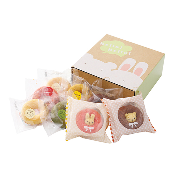 Milpoche good tasty matcha cocoa box packaging dessert snack
