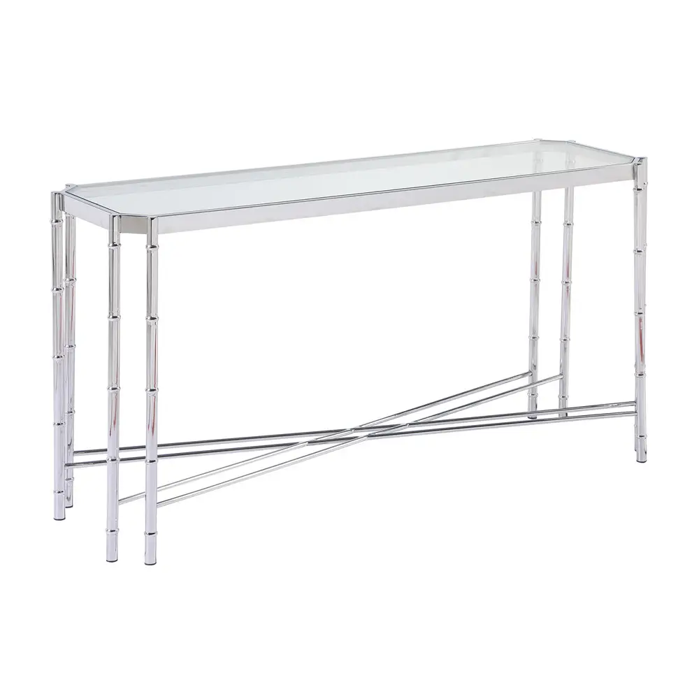 Handmade Modern Hall Table Glass Top Metal leg Antiqu Console Tables Hight quality Rectangular Console Tables