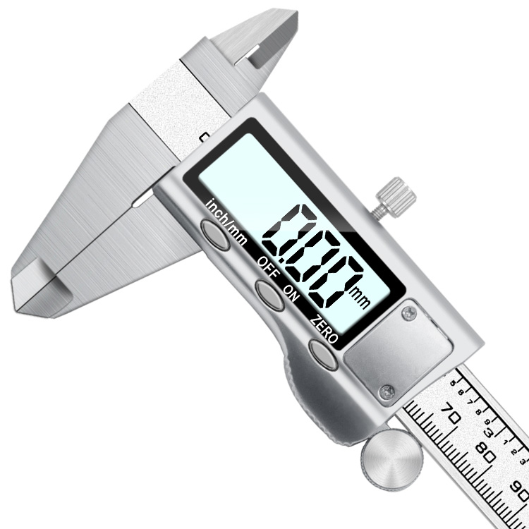 0-150mm LCD Electronic Vernier Caliper Measuring Tool Digital Metal Caliper