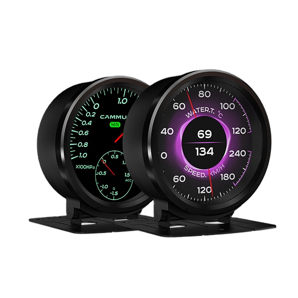 OBD2 Plug And Play Tacometros Digitales Supercharger Gauges vls Boost Gauge For vw greddy dash