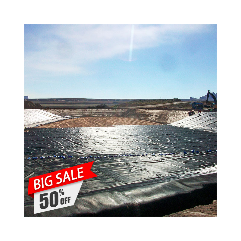 Геомембрана Hdpe, 1 мм, шов 2 мм, геомембрана Hdpe для рыбной фермы