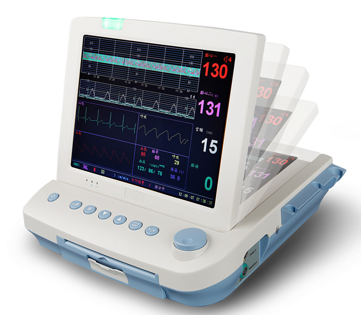 12 дюймов портативный товарами Cardiotocograph его фетального кровообращения для одного или близнецов матери для монитора