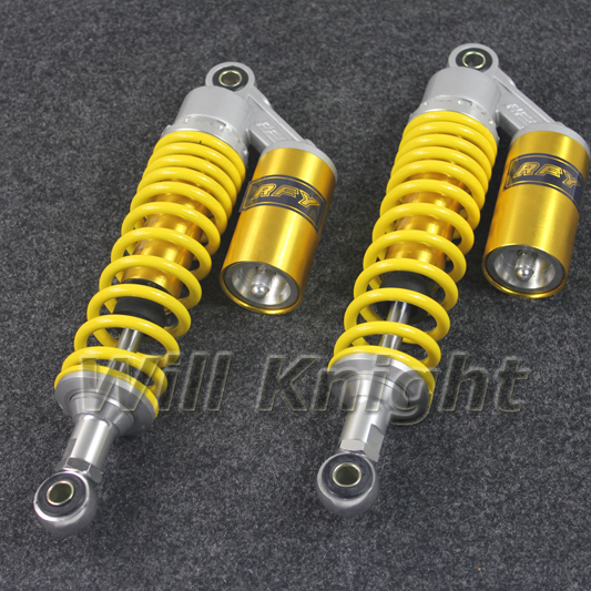 Желтый 320 мм 12 5/8 "амортизатор для Dirtbike Gokart ATV мотоциклов Quad универсальная установка