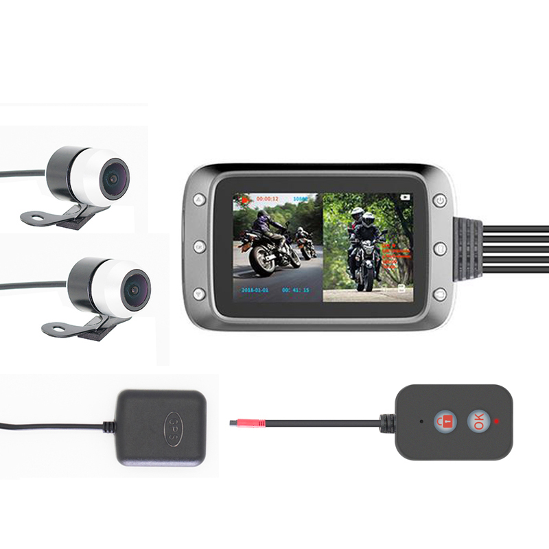 Высокое качество мотоцикл камера 1080P Full HD мотоцикл DVR с GPS