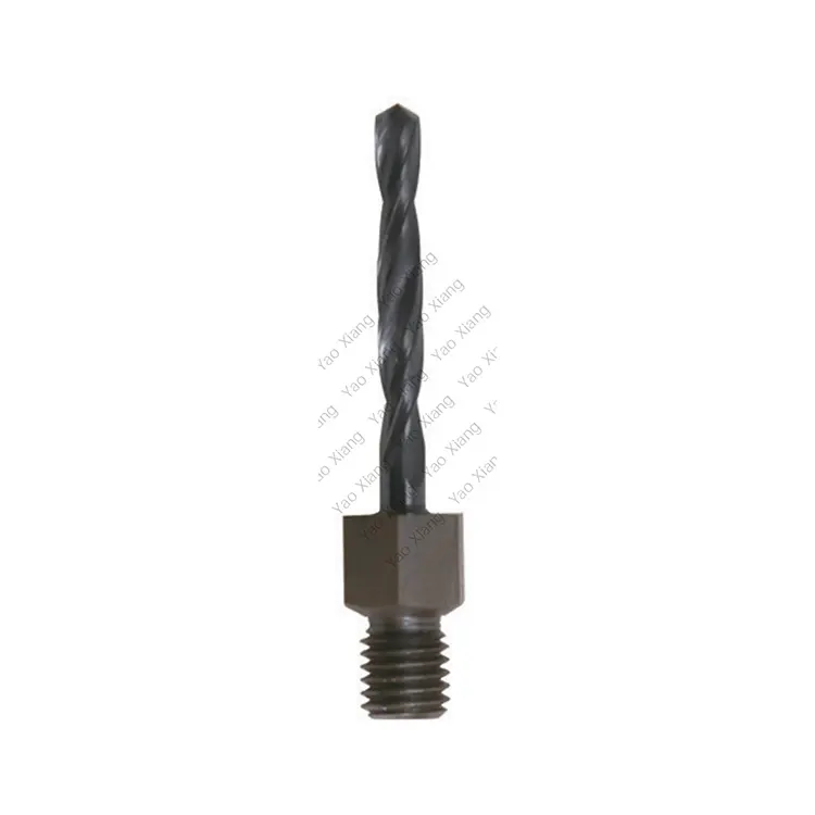 Spiral Flute HSS Metric Size Step Drill Bit Drilling 8 Facet Drill Solid Carbide Dedicated to Aircraft