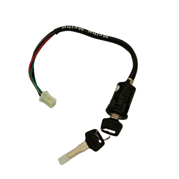 Rainbow 90 Переключатель зажигания для мотоцикла AX100CG125, передний замок, Радужный Электрический дверной замок, втулка замка