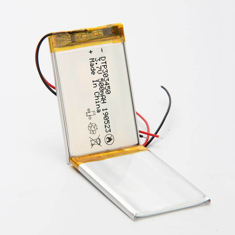 Данные питания золотой поставщик Индивидуальные 500mah Лев батареи 3,7 v