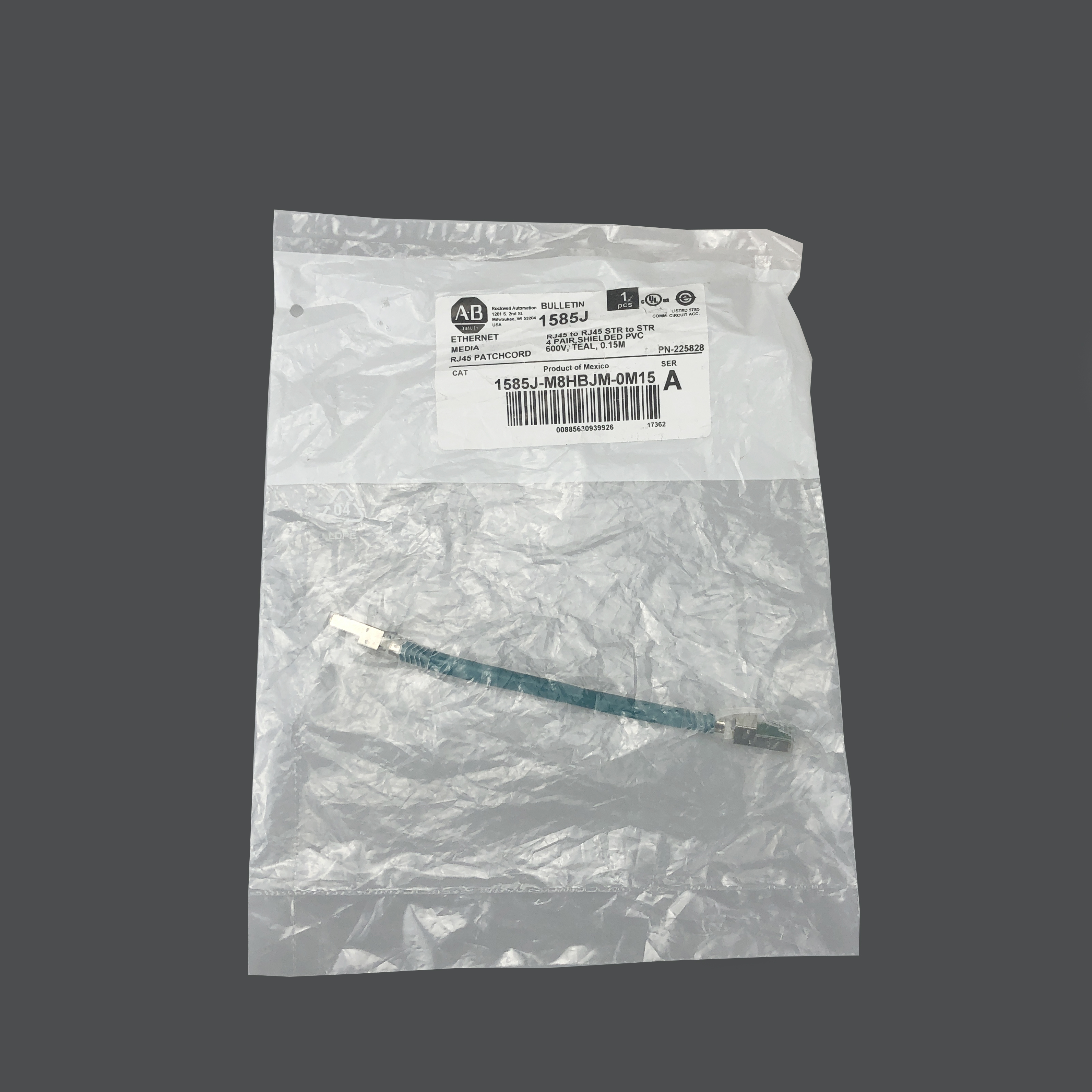 1585J-M8HBJM-0M15 кабель Allen-Bradley
