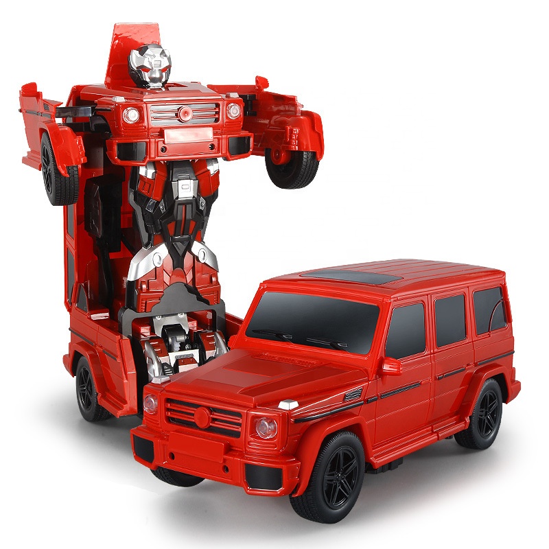 Amazon Hot Sale remote Control Robot Toys New Gesture Sening Morphing Remote Control Toy Car With Voice and Light