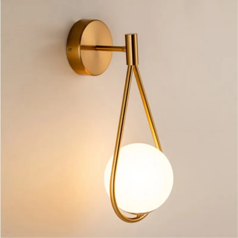 Скандинавский ресторанный металлический декоративный причудливый светильник для чтения, настенные лампы