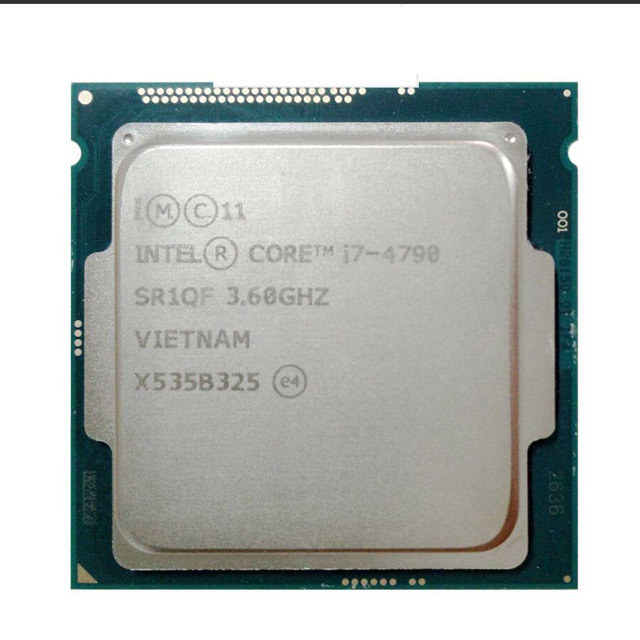 I7 процессор для рабочего стола для i7-4790 i7 4790 SR1QF LGA1150 84 Вт 3,6 ГГц 8 Мб для 7th поколения процессор
