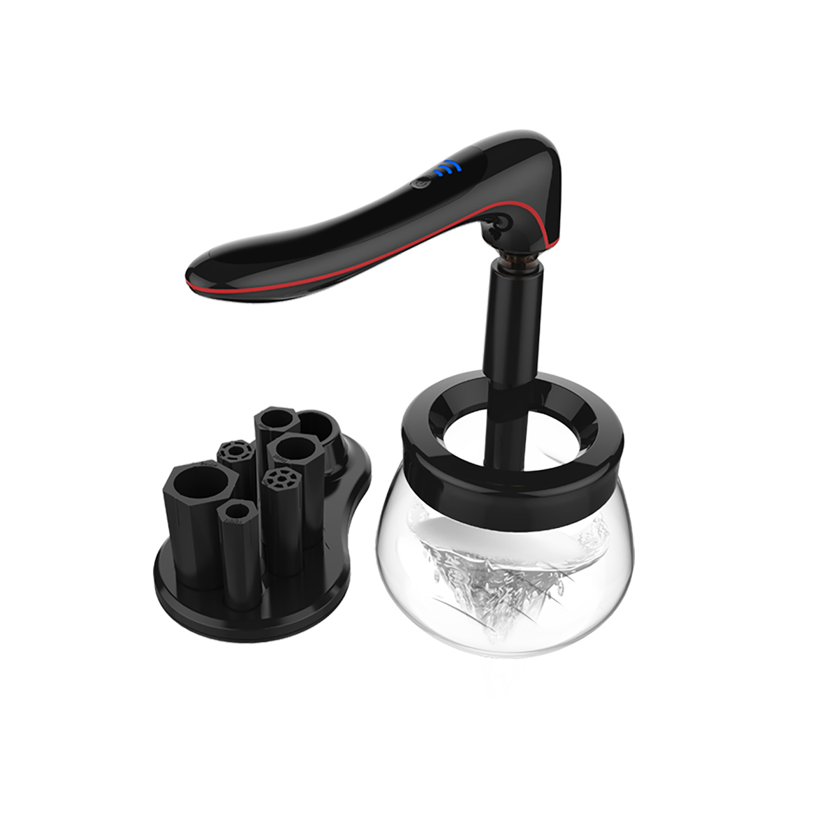 Professional Portable Rechargeable Automatic Makeup Brush Cleaner And Dryer