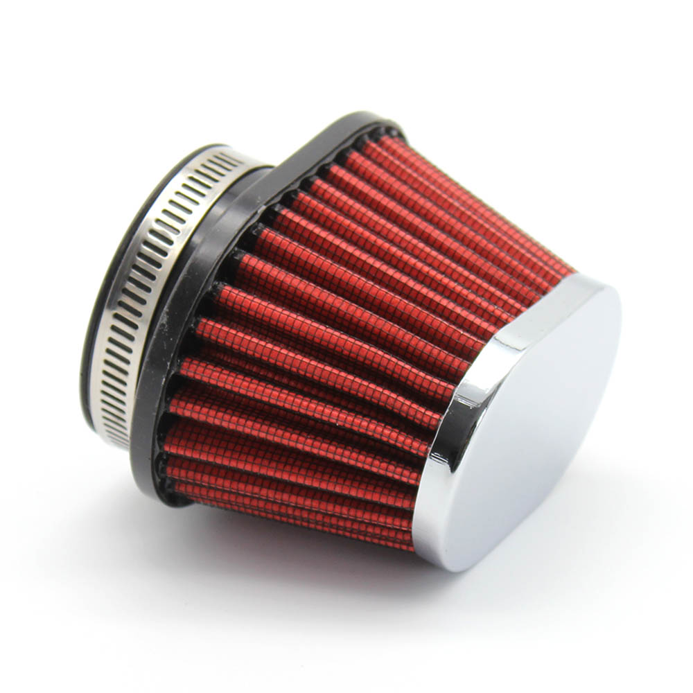 50MM Motorcycle Air Filter 110cc 125cc Cleaner Breather Oval Shape High Performance Racing Cone