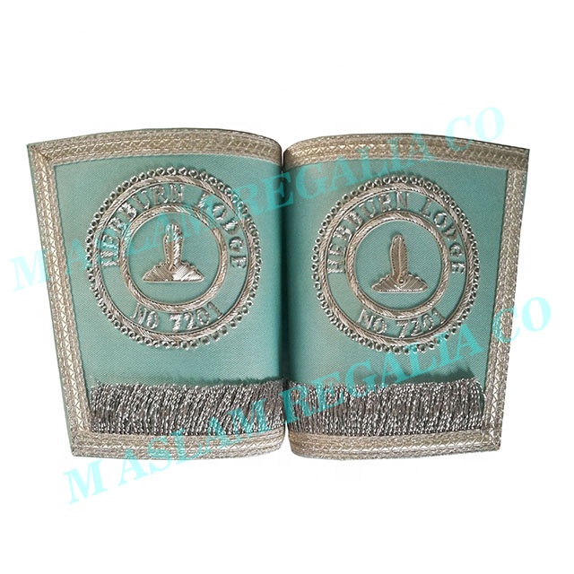 Senior Warden Craft Gauntlets and Cuff customize lodge name and number