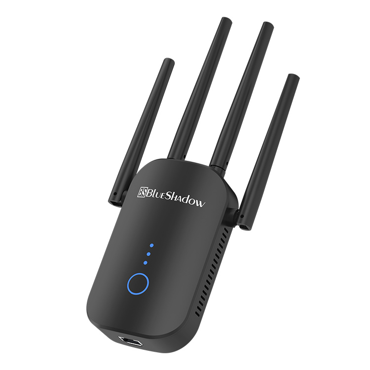 Лидер продаж, высокоскоростной беспроводной Wi-Fi расширитель диапазона 2,4 ГГц/5 ГГц, ретранслятор 1200 м